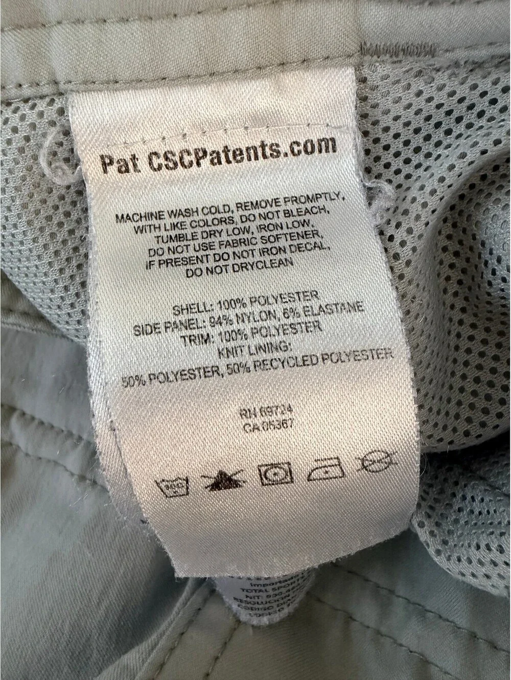 Columbia PFG Omni-Shade Men's 32 Gray Cargo Fishing Hiking Utility Shorts